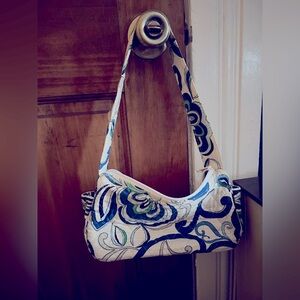 Vera Bradley Mediterranean White Small Bag